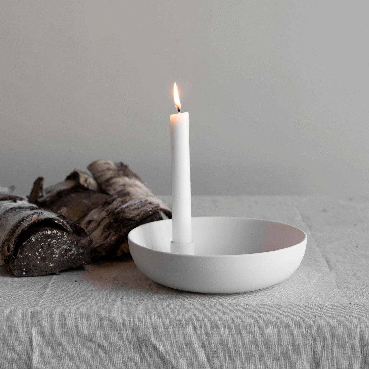 Lidatorp ljusstake från Storefactory, stor, vit