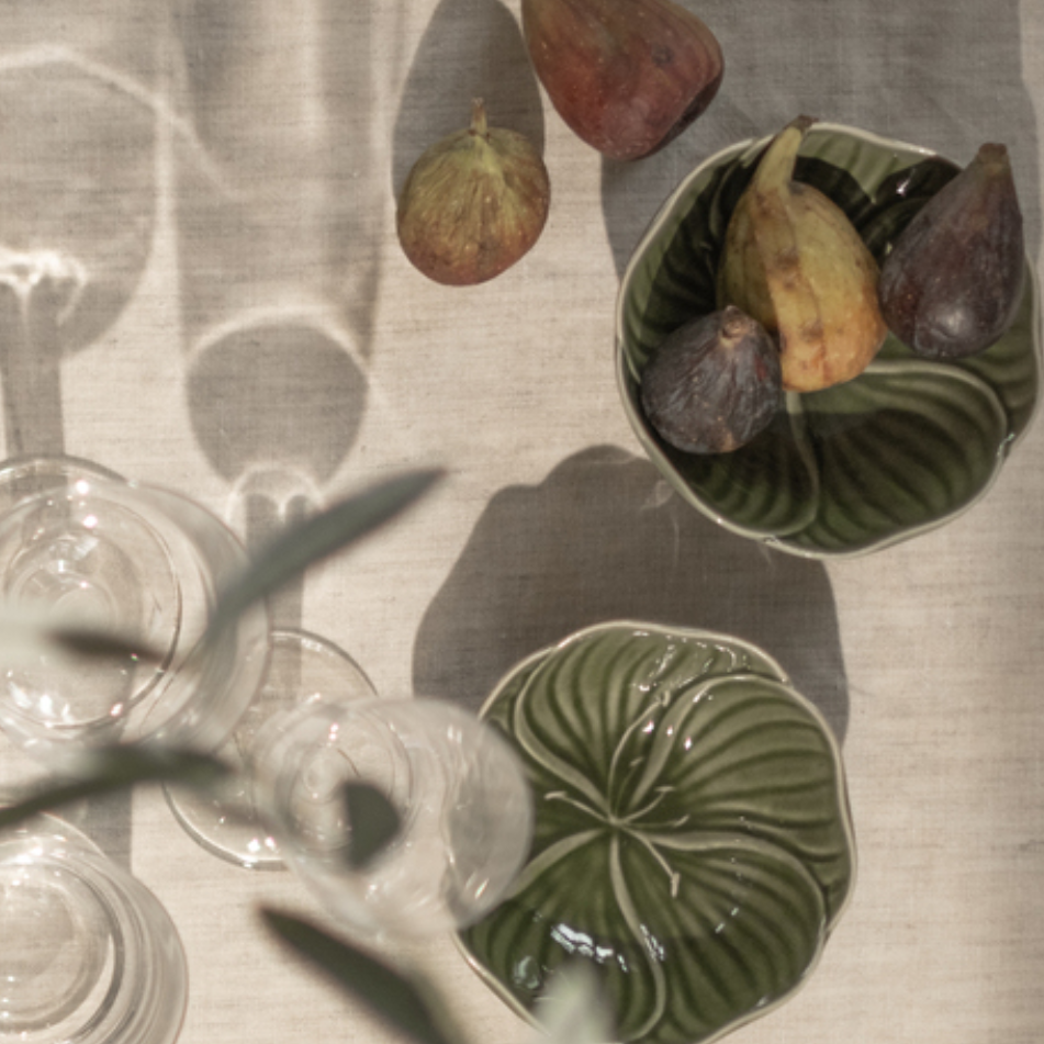 Flora skål från Stiernholm, grön, 11,5 cm