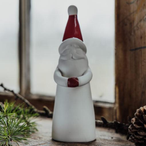 Loke tomte från Storefactory, vit/röd, mellan