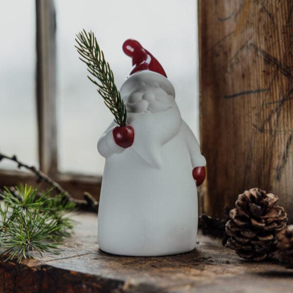 Bosse tomte från Storefactory, vit/röd, stor