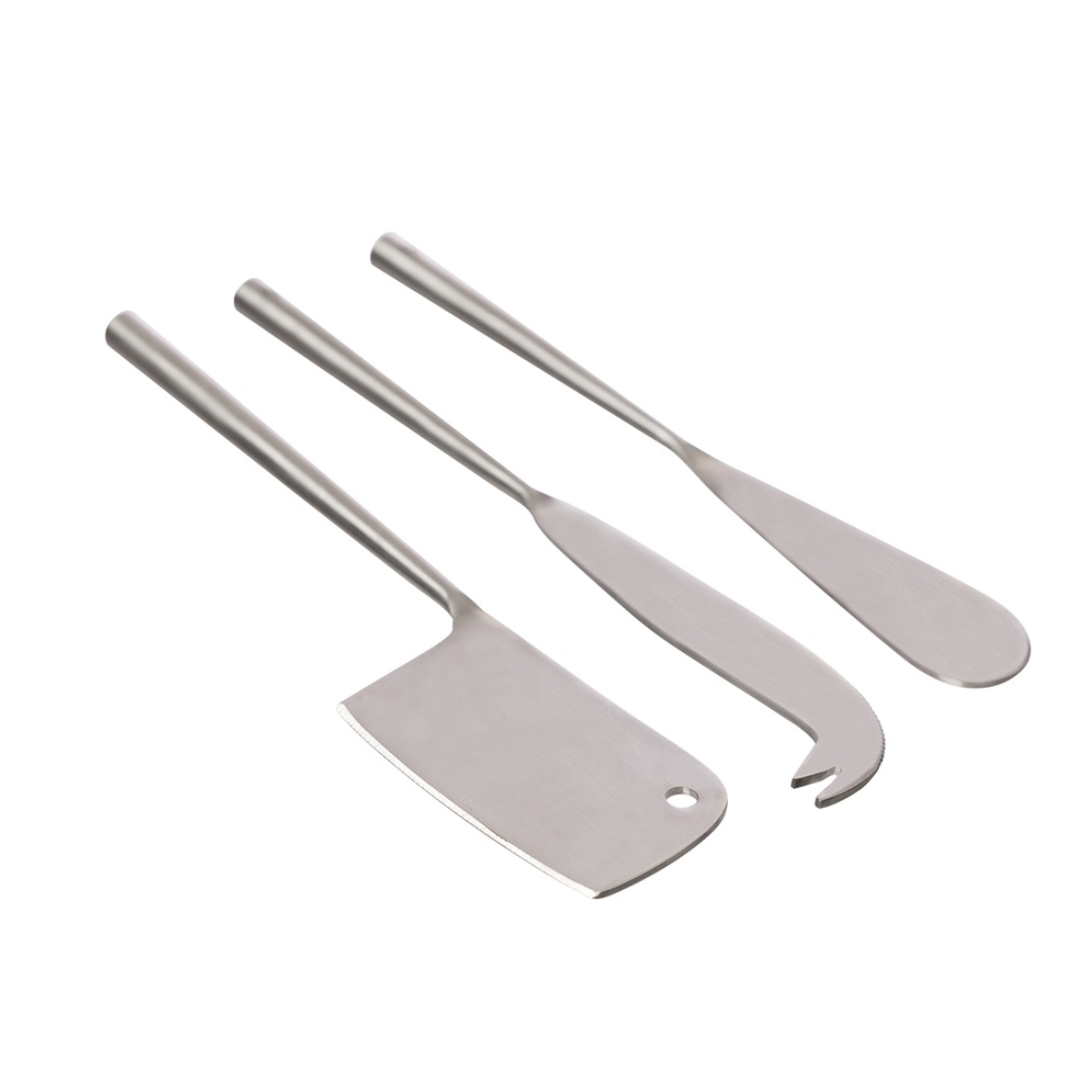Eleganta ostknivar från Ernst Form, rostfritt stål, 3-pack