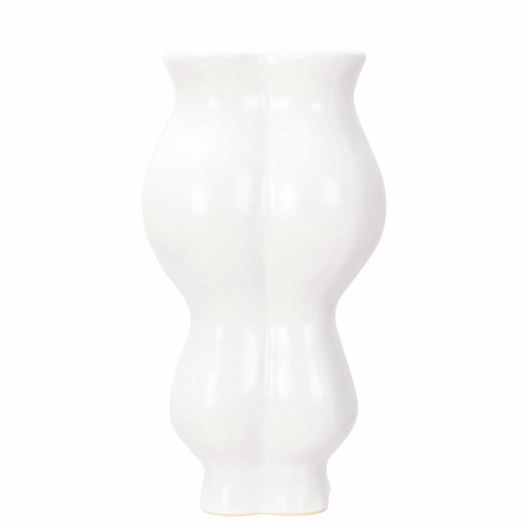 Avora vase från Consilimo, keramik, vit
