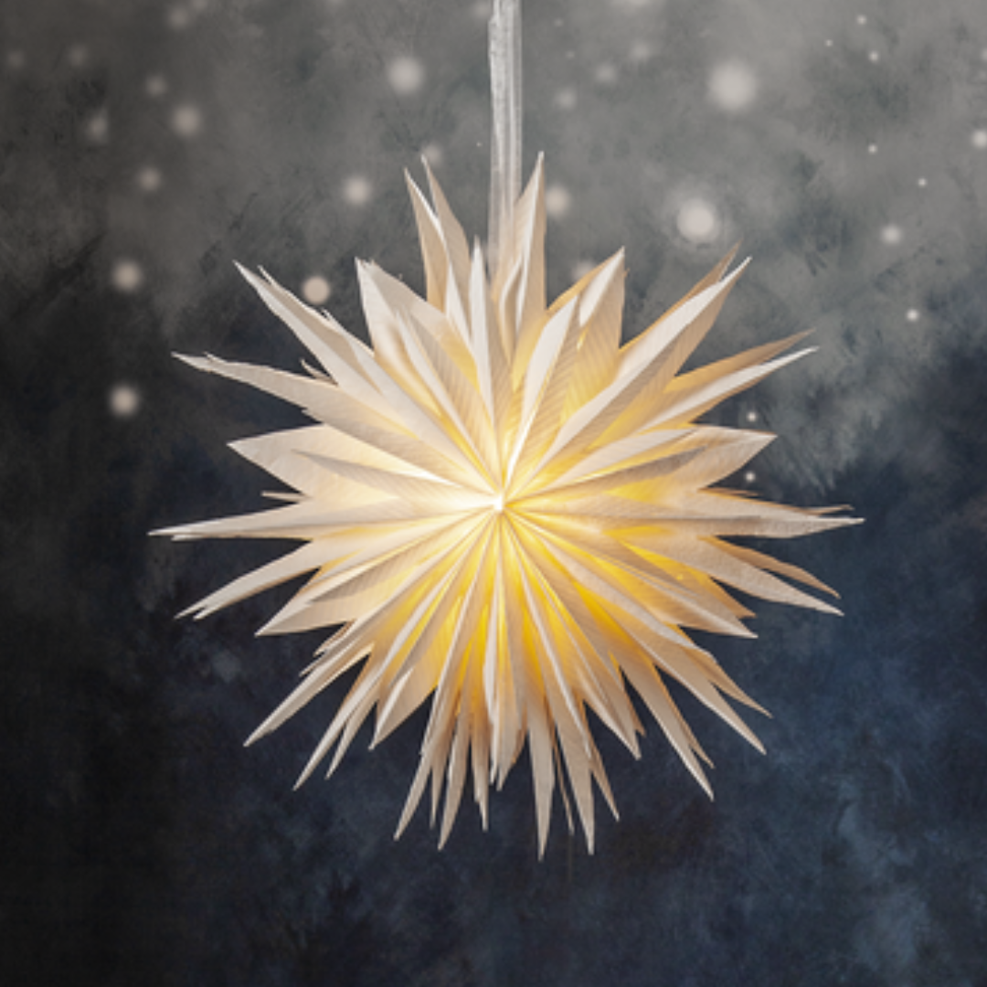 Cloud pappersstjärna från Star Trading, 60 cm