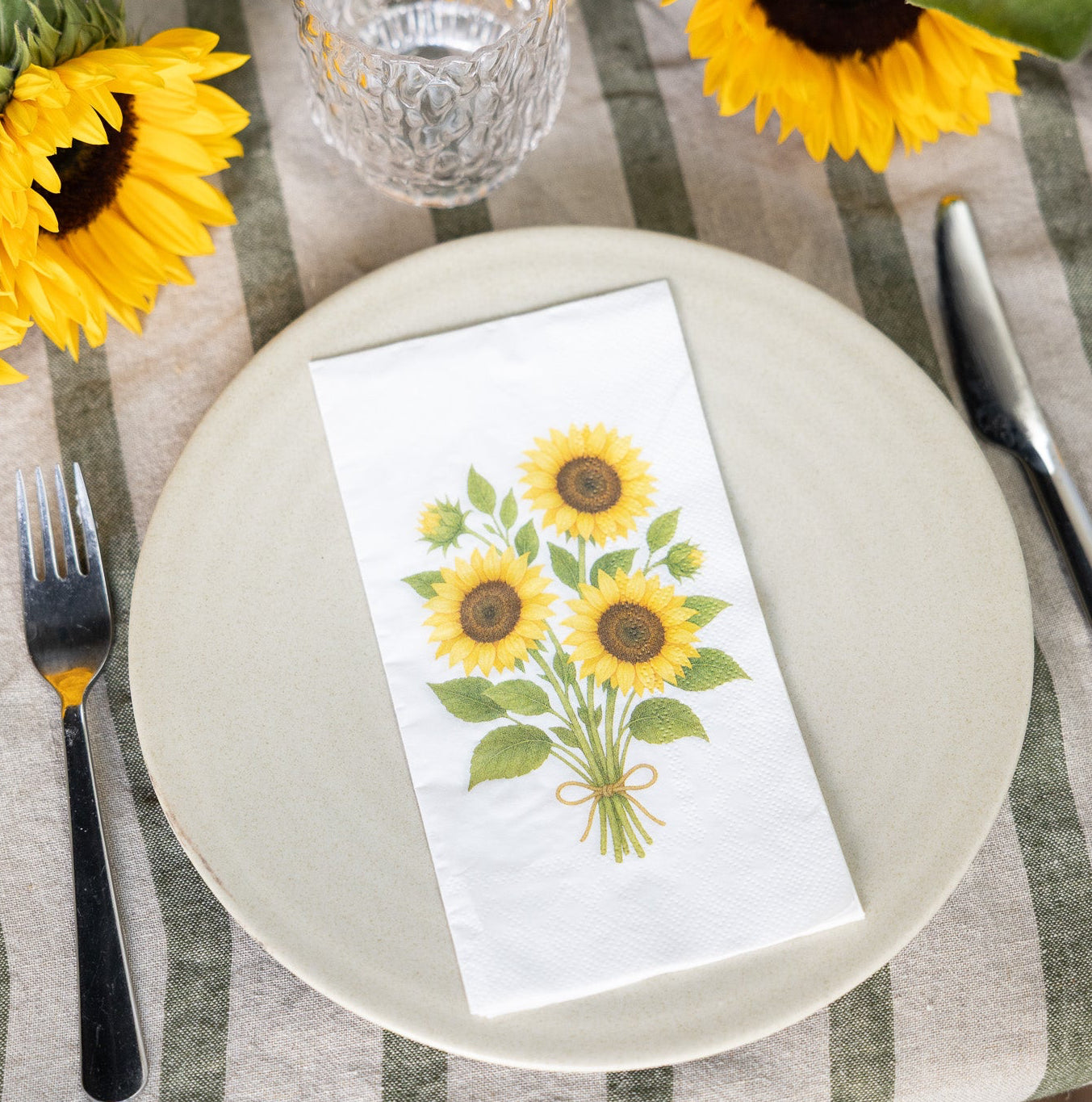 Solros servetter från Storefactory