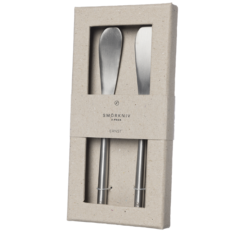 Eleganta smörknivar från Ernst Form, rostfritt stål