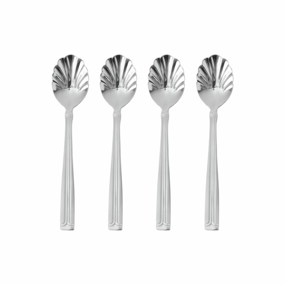 Flora dessertsked från Stiernholm, 14 cm 4-pack