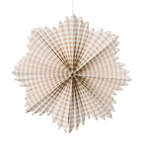 Julstjärna från Wikholm Form, LED-Set Vit/Beige