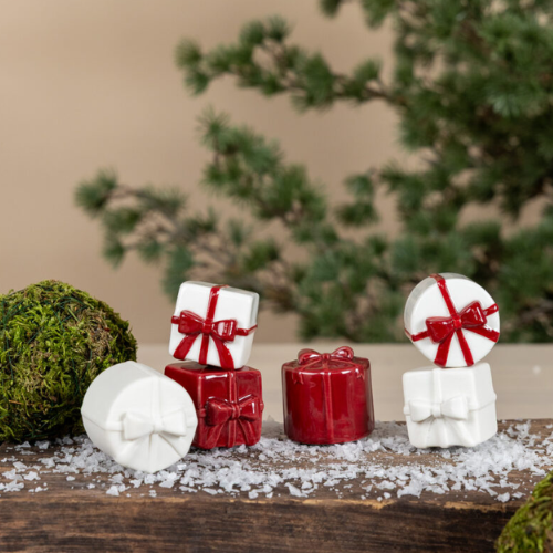 Kramhult julklapp från Storefactory, röd, fyrkantig