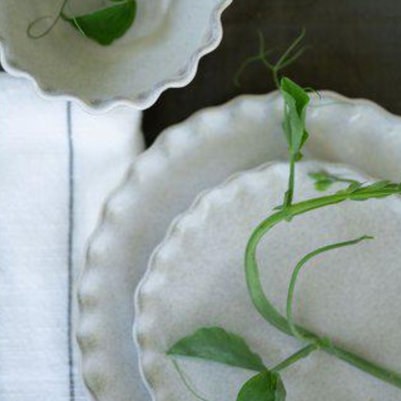 Leonor skål från Wikholm Form, beige, 15x7cm