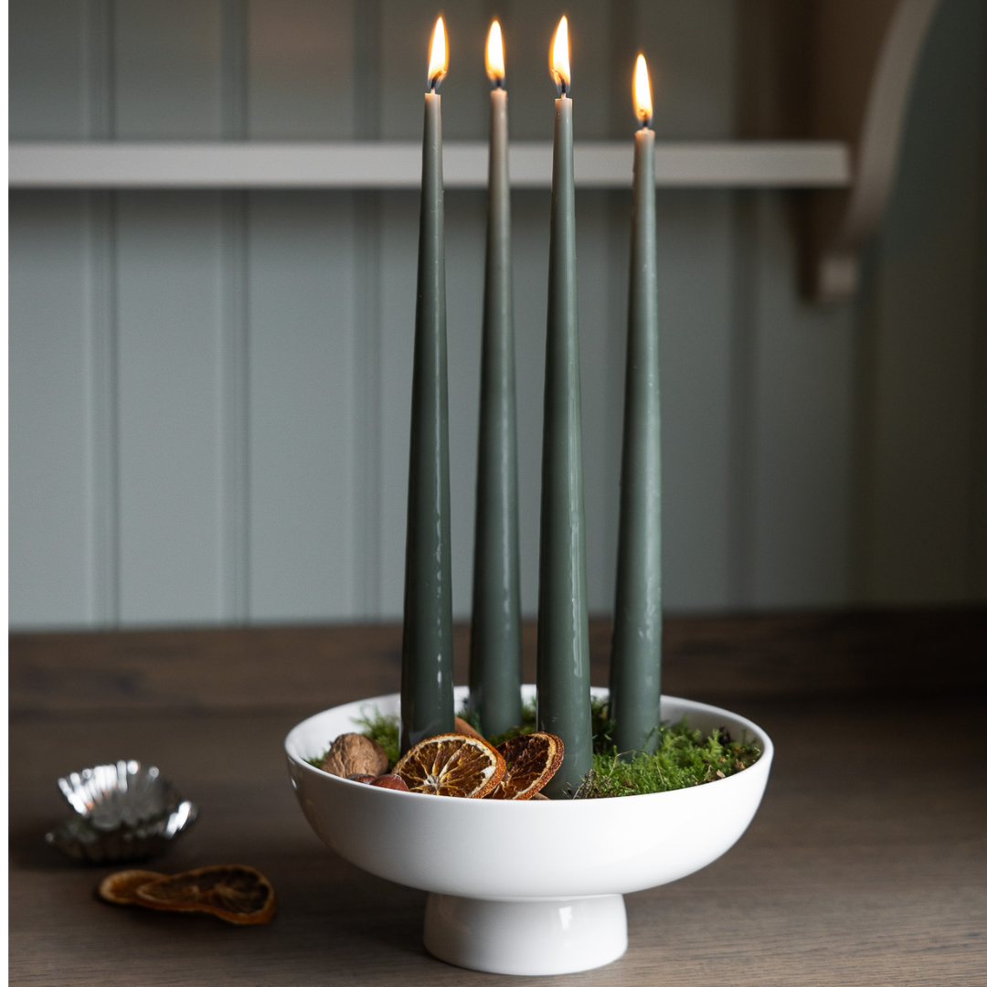 Granhammar adventsljusstake/ljusstake från Storefactory, vit