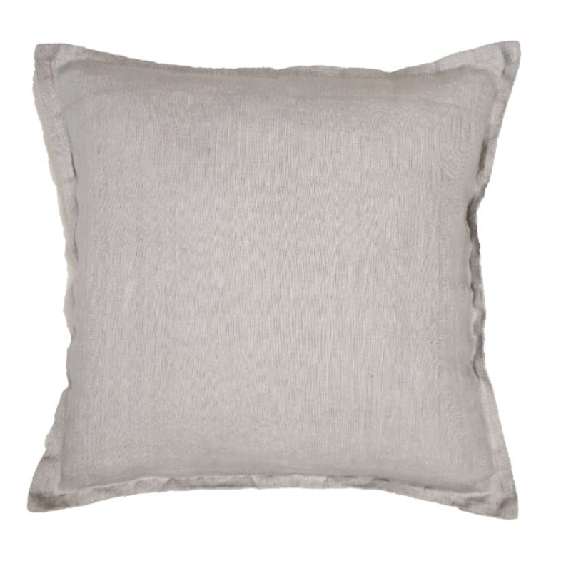 Linne kuddfodral från Redlunds, 45x45 cm, grå