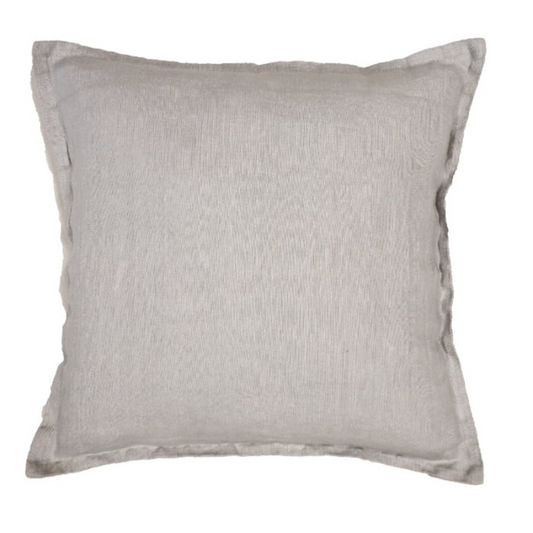Linne kuddfodral från Redlunds, 45x45 cm, grå