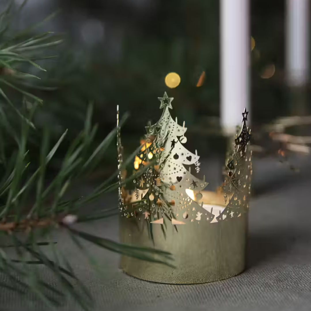 Mini ljuslykta gran från Pluto Design AB_juldekoration_juldekoration