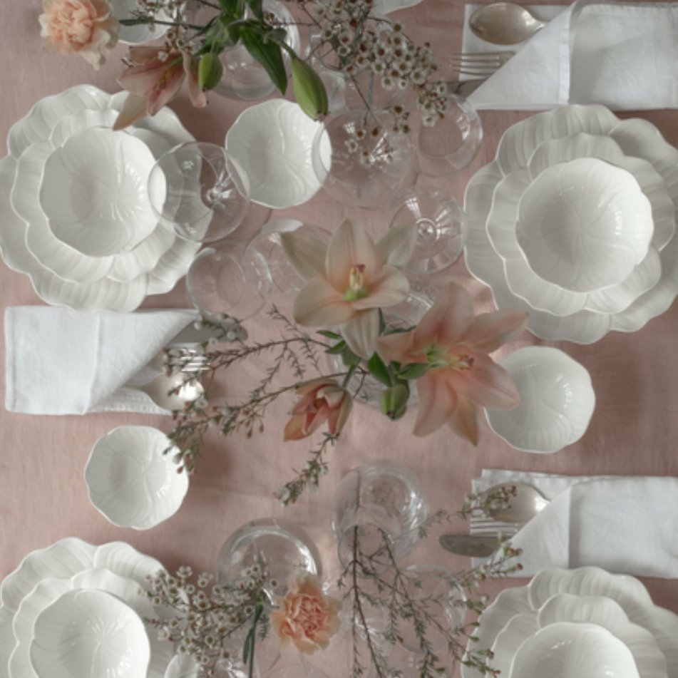 Flora skål från Stiernholm, vit, 11,5 cm