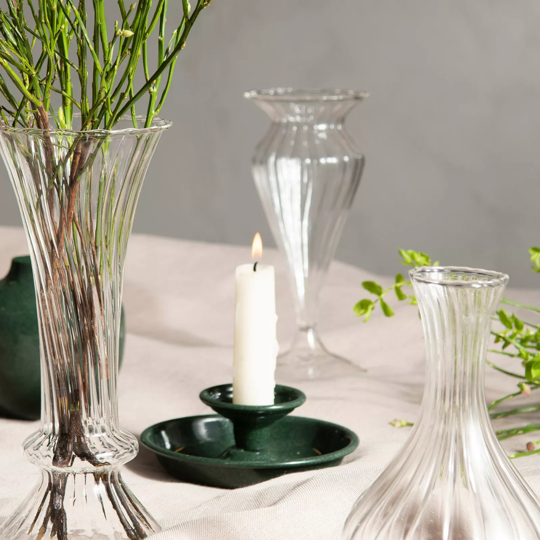 Ljushållare från A Lot Decoration, grön, emalj