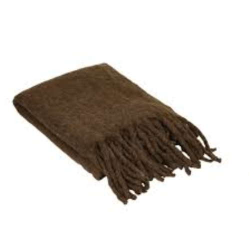 Nord pläd från Fondaco, brun