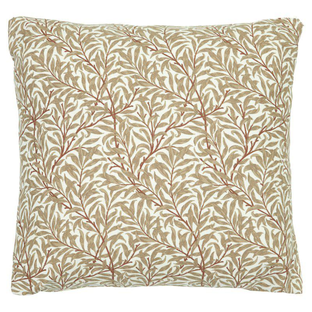 Ramas kuddfodral från Boel & Jan, brun/vit, 50x50 cm