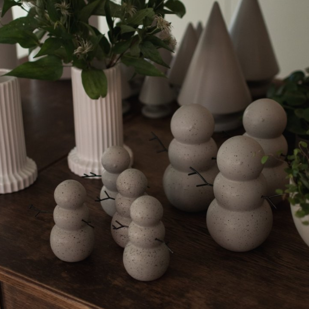 Snögubbe från DBKD, stor, mole dot