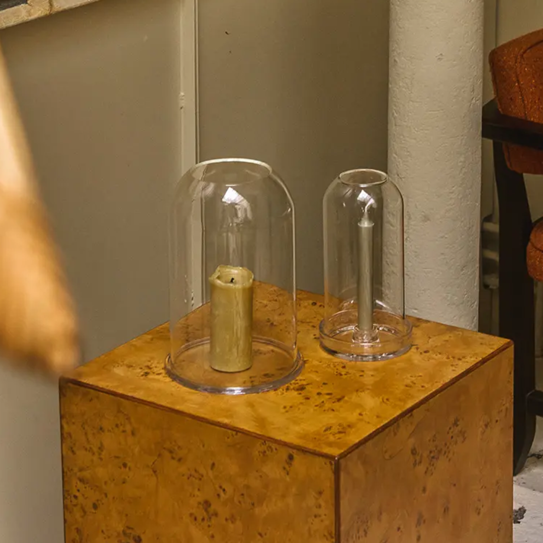 Tindra stormlykta kronljus från Olsson & Jensen, glas