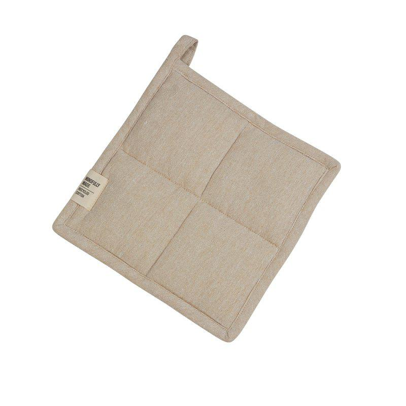 Vide grytlapp från Fondaco, beige
