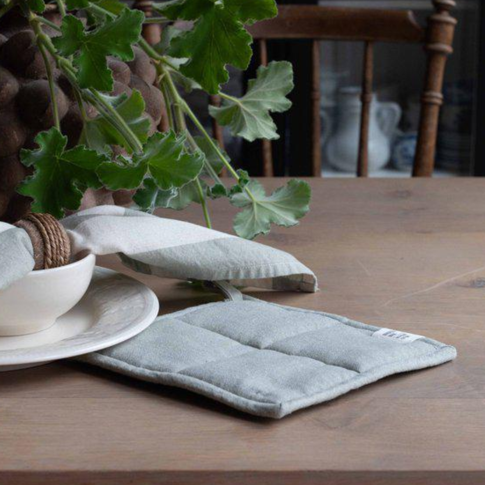 Vide grytlapp från Fondaco, lindgrön,VÅR,nytt