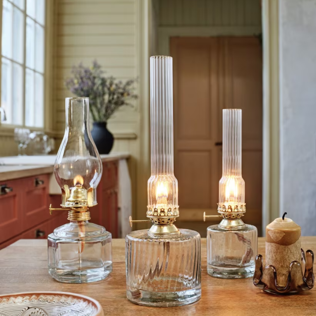 Fotogenlampa Elvira från Strömshaga, stor