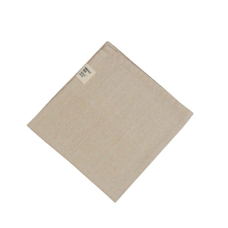 Vide tygservett från Fondaco, beige, 45x45 cm