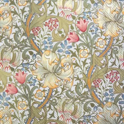 Pappersservett William Morris från Vinding et Co, blommigt