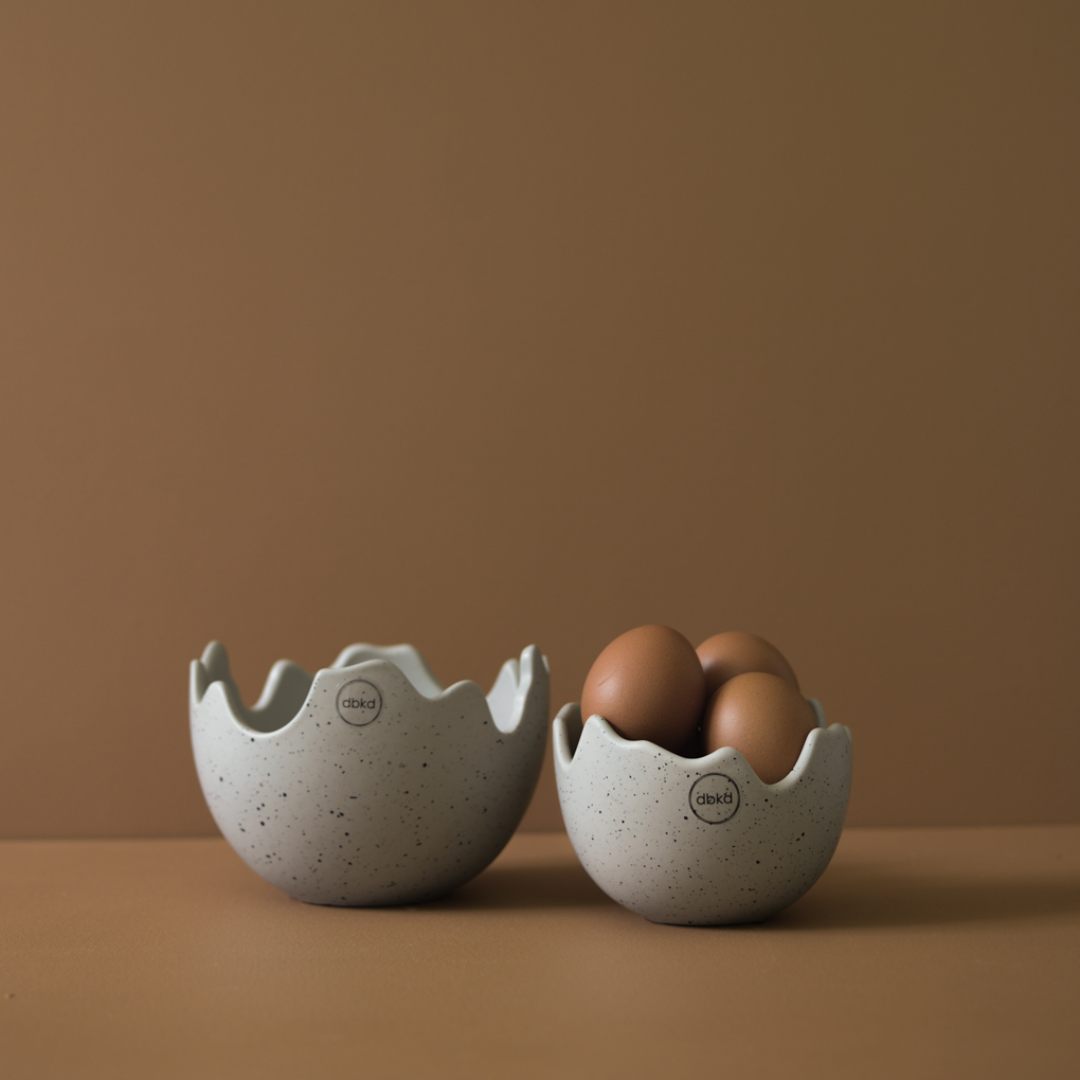 Happy Easter från DBKD, stor, spräcklig grå