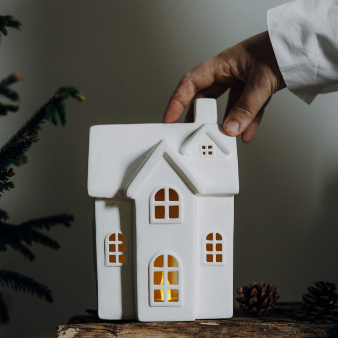 Ljushus Julbyn nr 7 från Storefactory, vit_4