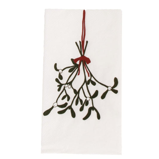 Mistel servetter från Storefactory, vit/röd/grön