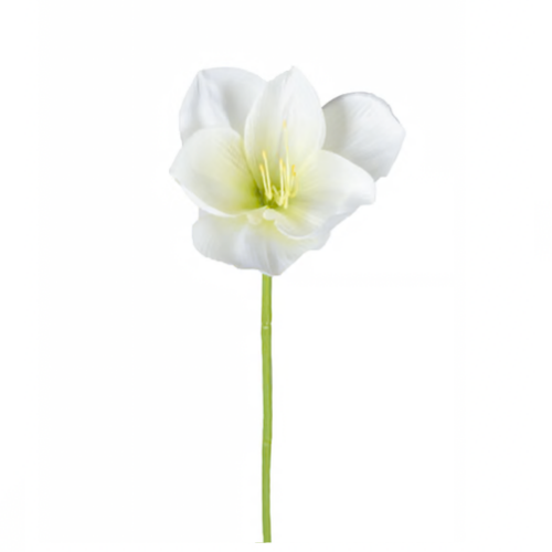 Amaryllis vit konstgjord julstjärna från Mr Plant, 40 cm