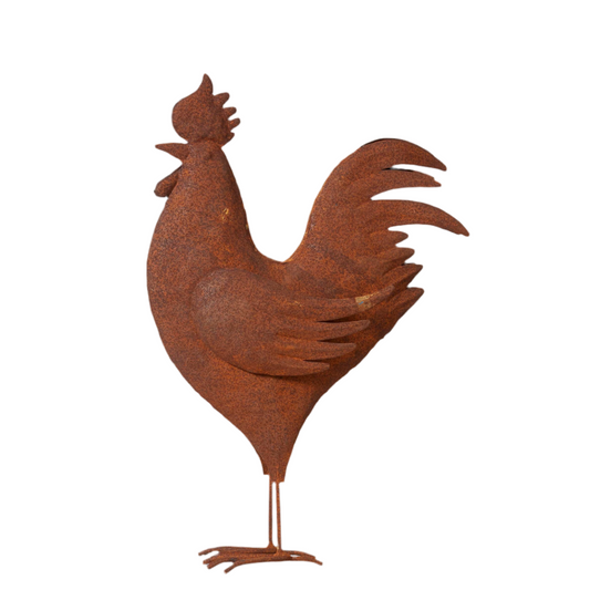 Tupp i rostig metall från Wikholm Form stor