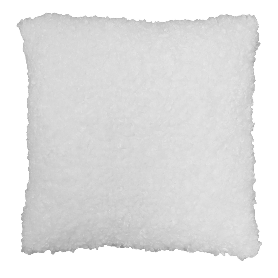 Bagge fylld kudde från Redlunds, 45x45, vit