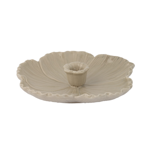 Botanik ljusstake från Storefactory, beige, stor
