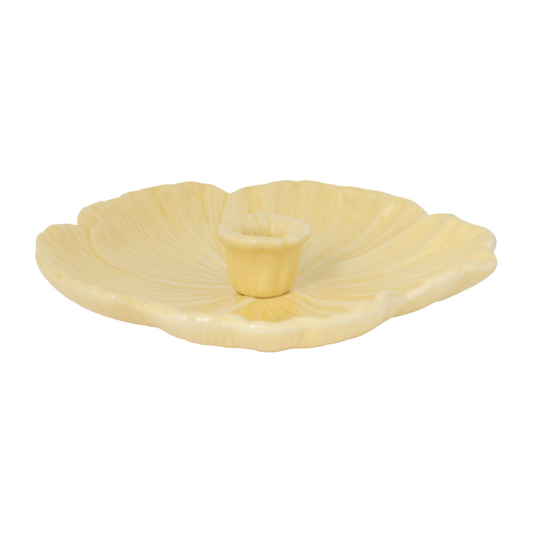 Botanik ljusstake från Storefactory, gul, stor