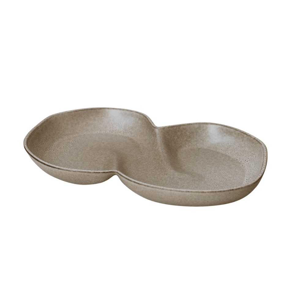 Bun plate från DBKD, beige