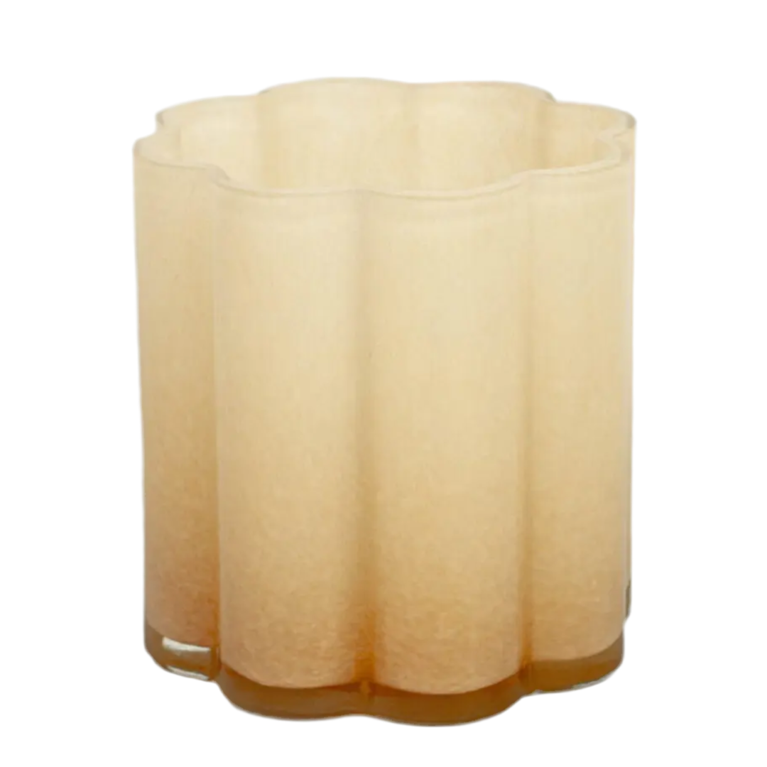 Clara ljuslykta från Olsson & Jensen, beige, stor