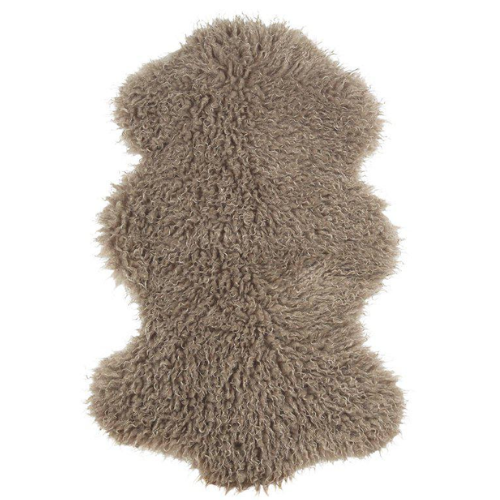 Curly fäll från Fondaco, beige, 50x90 cm