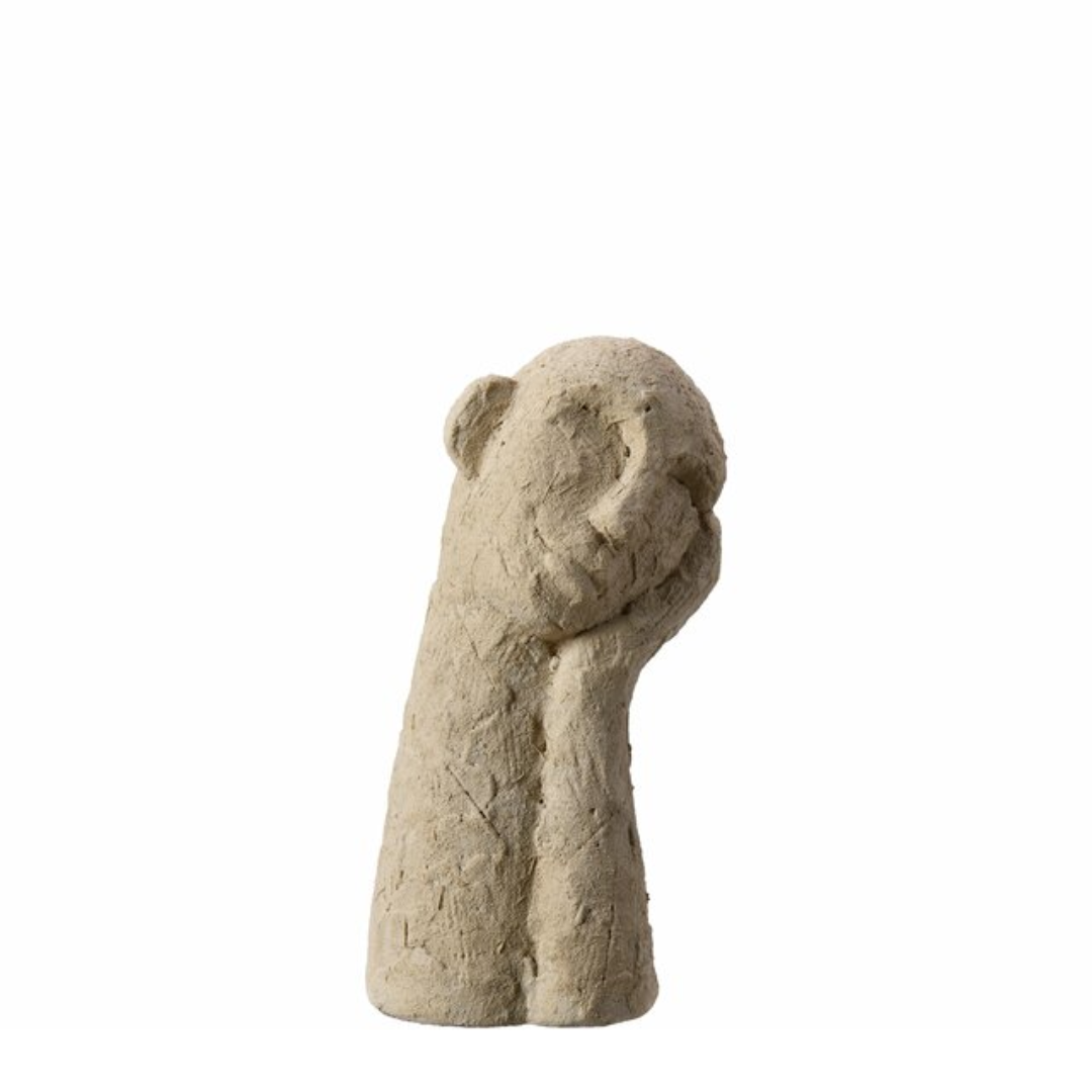 Dekoration ansikte från Consilimo, beige