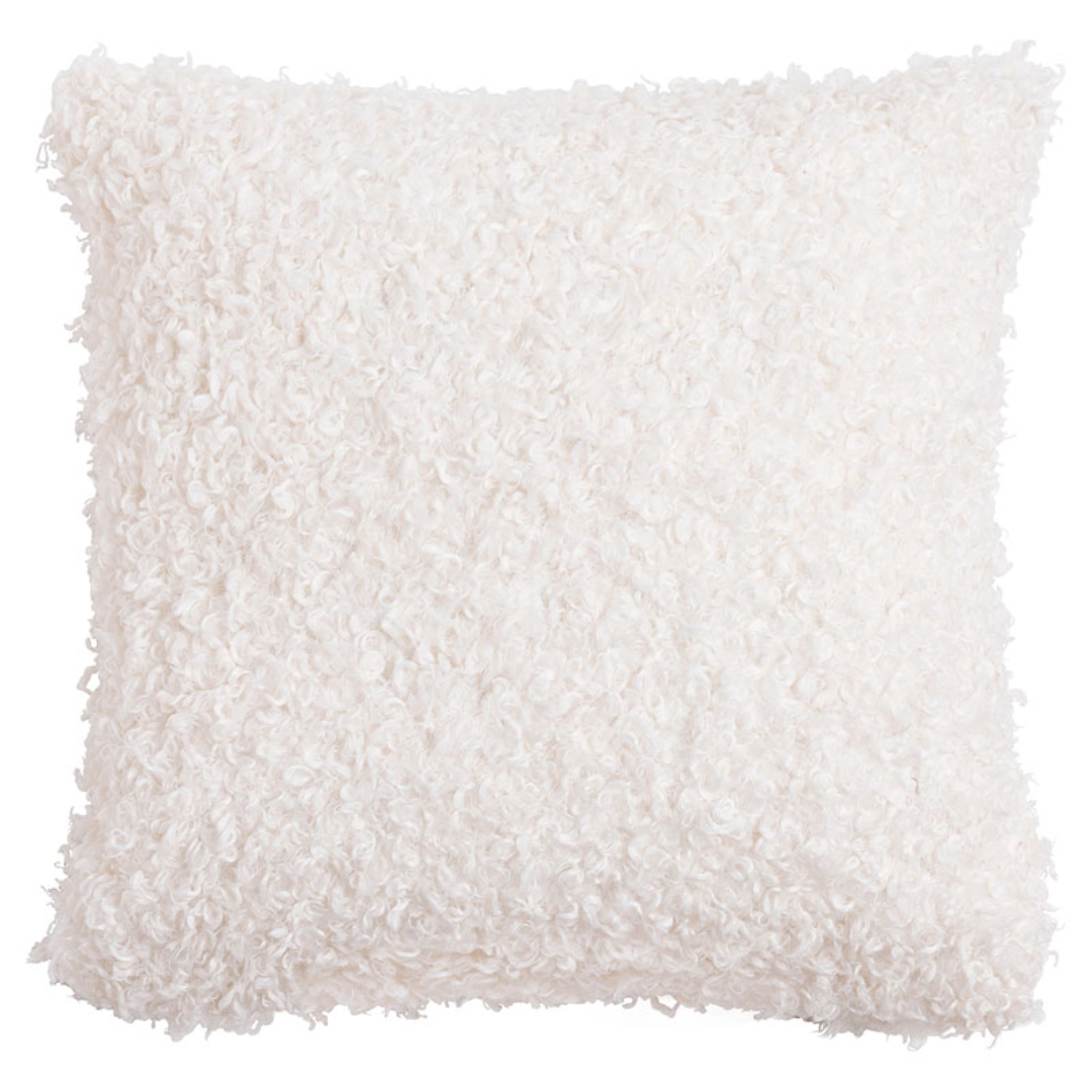 Dolly kuddfodral från Mogihome, vit, 50x50 cm