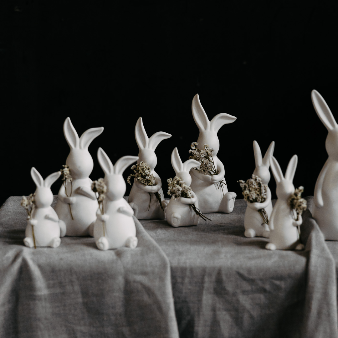 Emilia kanin från Storefactory, vit, mellan 