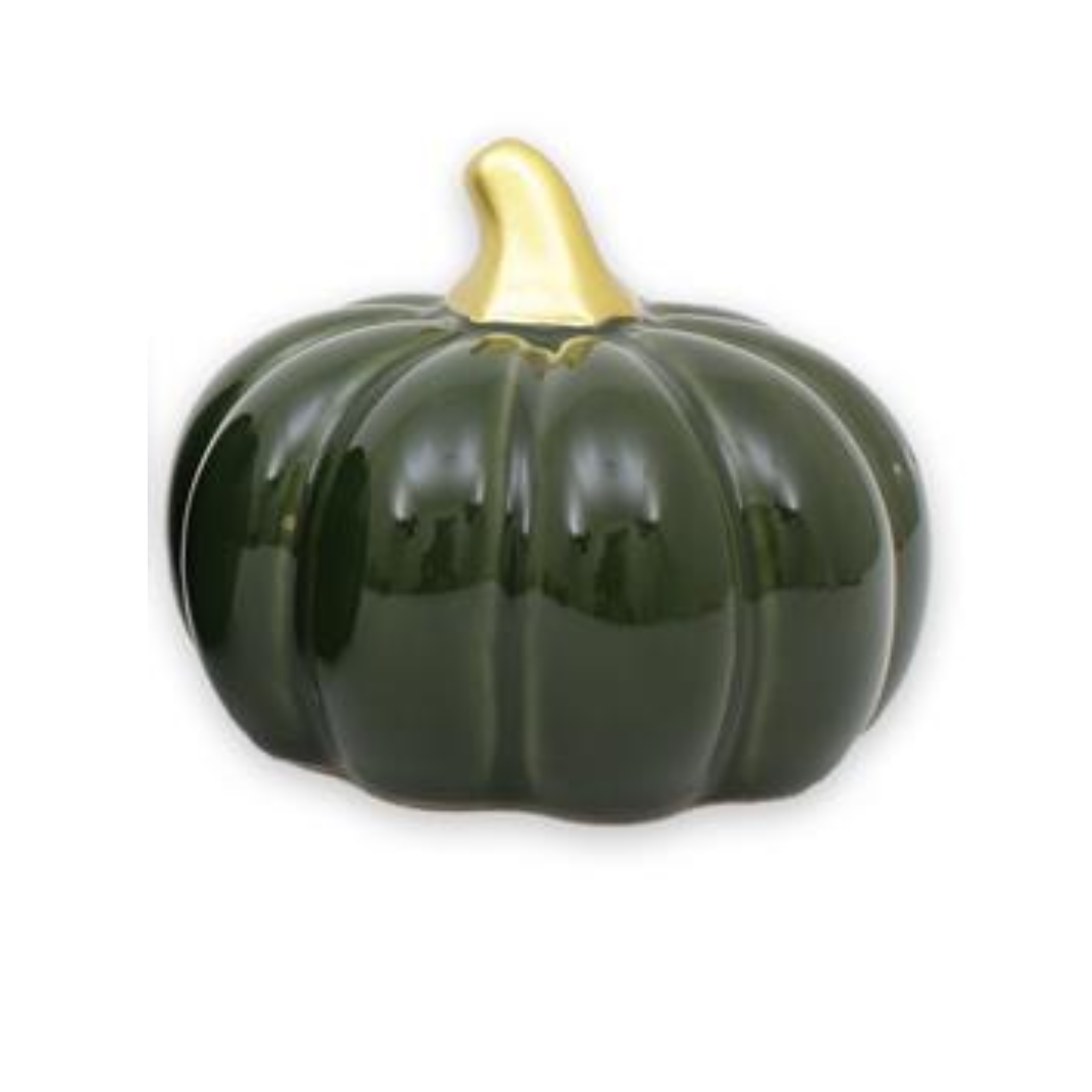 Fenja pumpa från Mitt & Ditt, mörkgrön, stor, låg