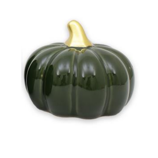 Fenja pumpa från Mitt & Ditt, mörkgrön, stor, låg