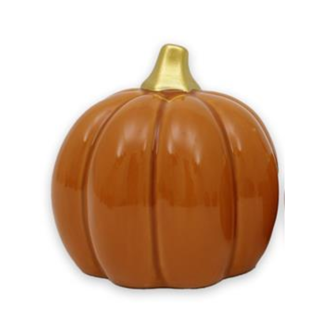 Fenja pumpa från Mitt & Ditt, orange, stor, hög
