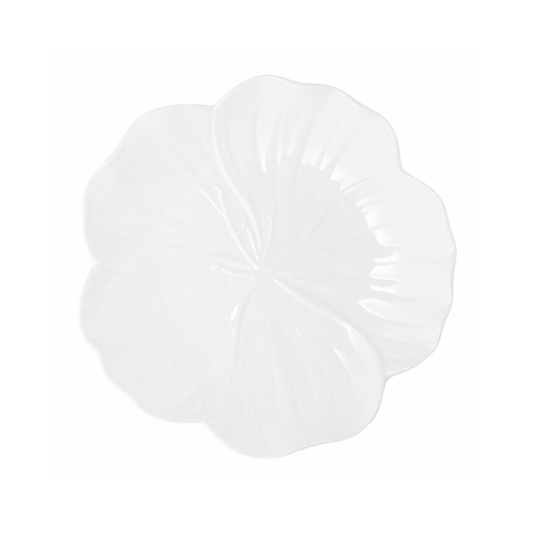 Flora assiett från Stiernholm, vit, 19 cm