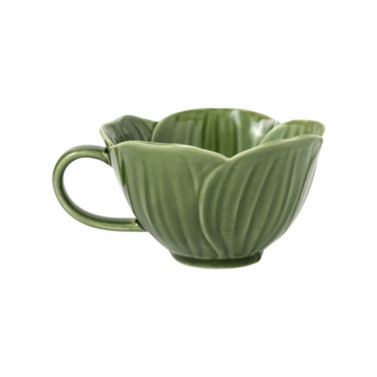 Flora kopp från Stiernholm, grön, 30 cl