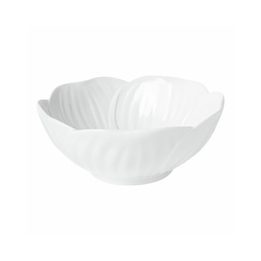 Flora skål från Stiernholm, vit, 14 cm