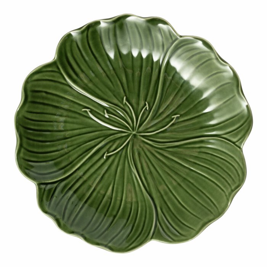 Flora tallrik från Stiernholm, grön, 25 cm 