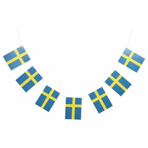 Girlanger Sverige flagga från Consilimo